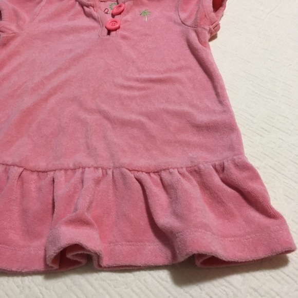 3T (5/$20) Pink Terry-Cotton Beach Cover-Up - Picture 6 of 7